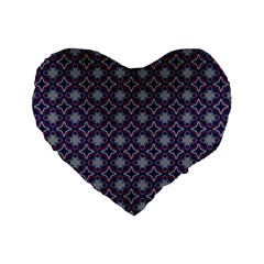 DF Galileo Magic Standard 16  Premium Flano Heart Shape Cushions