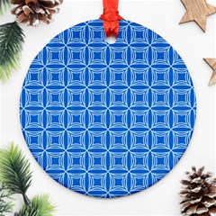 Df Blue Woollister Ornament (round)