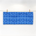 DF Blue Woollister Hand Towel Front