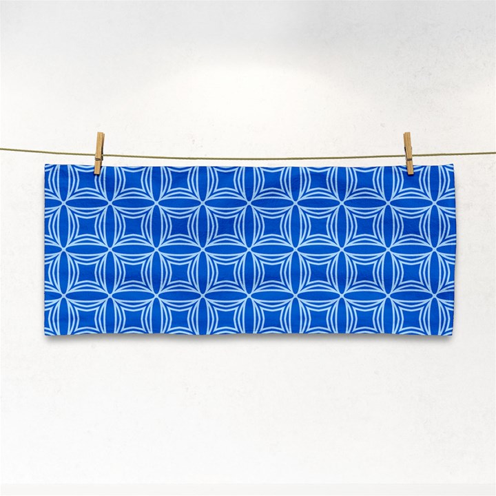 DF Blue Woollister Hand Towel