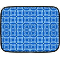 Df Blue Woollister Double Sided Fleece Blanket (mini)  by deformigo