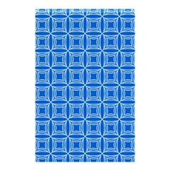 Df Blue Woollister Shower Curtain 48  X 72  (small)  by deformigo