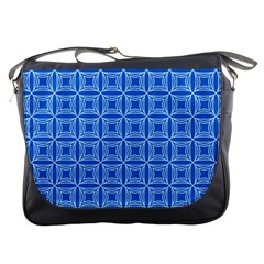 Df Blue Woollister Messenger Bag