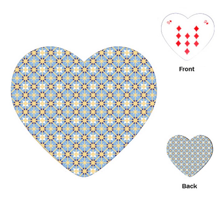 DF Norbert Pastel Playing Cards Single Design (Heart)