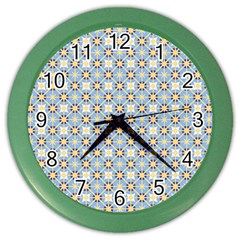 Df Norbert Pastel Color Wall Clock