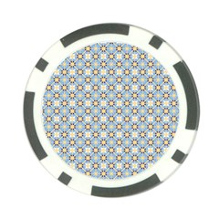 Df Norbert Pastel Poker Chip Card Guard