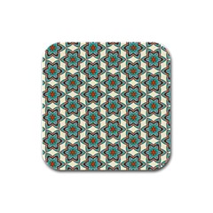 Df Tomomi Nao Rubber Square Coaster (4 Pack)  by deformigo