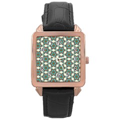 Df Tomomi Nao Rose Gold Leather Watch  by deformigo