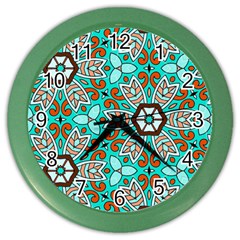 Df Kyo Shun Color Wall Clock by deformigo