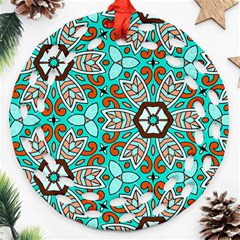 Df Kyo Shun Ornament (round Filigree) by deformigo