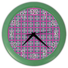 Df Dario Lorani Color Wall Clock by deformigo