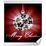 Merry Christmas Ornamental Canvas 20  x 24  19.57 x23.15  Canvas - 1