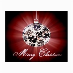 Merry Christmas Ornamental Small Glasses Cloth (2 Sides)