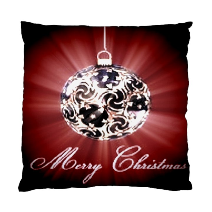 Merry Christmas Ornamental Standard Cushion Case (Two Sides)