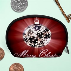 Merry Christmas Ornamental Accessory Pouch (large)