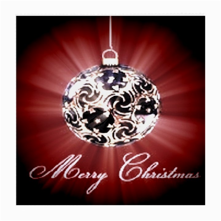 Merry Christmas Ornamental Medium Glasses Cloth