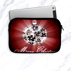 Merry Christmas Ornamental Apple Ipad Mini Zipper Cases by christmastore