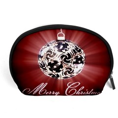 Merry Christmas Ornamental Accessory Pouch (large)