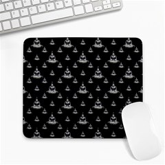 Buddhism Motif Print Pattern Design Large Mousepads by dflcprintsclothing