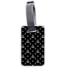 Buddhism Motif Print Pattern Design Luggage Tag (one Side) by dflcprintsclothing