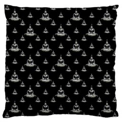 Buddhism Motif Print Pattern Design Large Cushion Case (one Side) by dflcprintsclothing