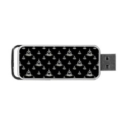 Buddhism Motif Print Pattern Design Portable Usb Flash (two Sides) by dflcprintsclothing