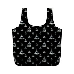 Buddhism Motif Print Pattern Design Full Print Recycle Bag (m) by dflcprintsclothing