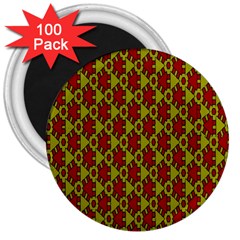 Rby-b-8-4 3  Magnets (100 Pack) by ArtworkByPatrick