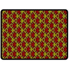 Rby-b-8-4 Fleece Blanket (large)  by ArtworkByPatrick