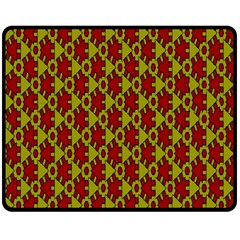 Rby-b-8-4 Double Sided Fleece Blanket (medium)  by ArtworkByPatrick