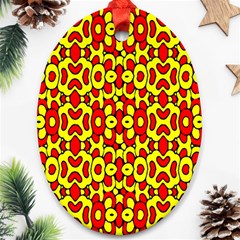 Rby-b-8-5 Ornament (oval) by ArtworkByPatrick