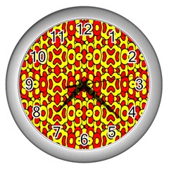 Rby-b-8-5 Wall Clock (silver) by ArtworkByPatrick