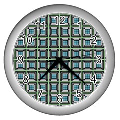 Df Otavio Zeferino Wall Clock (silver) by deformigo