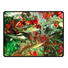 Eden Garden 1 3 Fleece Blanket (small) by bestdesignintheworld