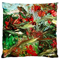 Eden Garden 1 3 Large Cushion Case (one Side) by bestdesignintheworld