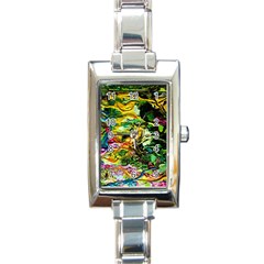 Alice Walk 1 1 Rectangle Italian Charm Watch by bestdesignintheworld