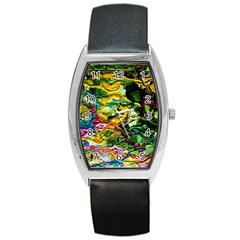 Alice Walk 1 1 Barrel Style Metal Watch by bestdesignintheworld