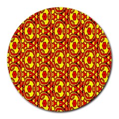 Rby-b-8-6 Round Mousepads by ArtworkByPatrick