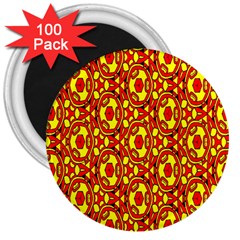 Rby-b-8-6 3  Magnets (100 Pack) by ArtworkByPatrick