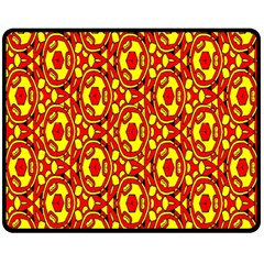 Rby-b-8-6 Fleece Blanket (medium)  by ArtworkByPatrick