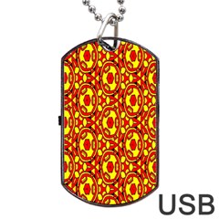 Rby-b-8-6 Dog Tag Usb Flash (one Side) by ArtworkByPatrick