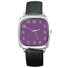 Df Vibrant Therapy Square Metal Watch by deformigo