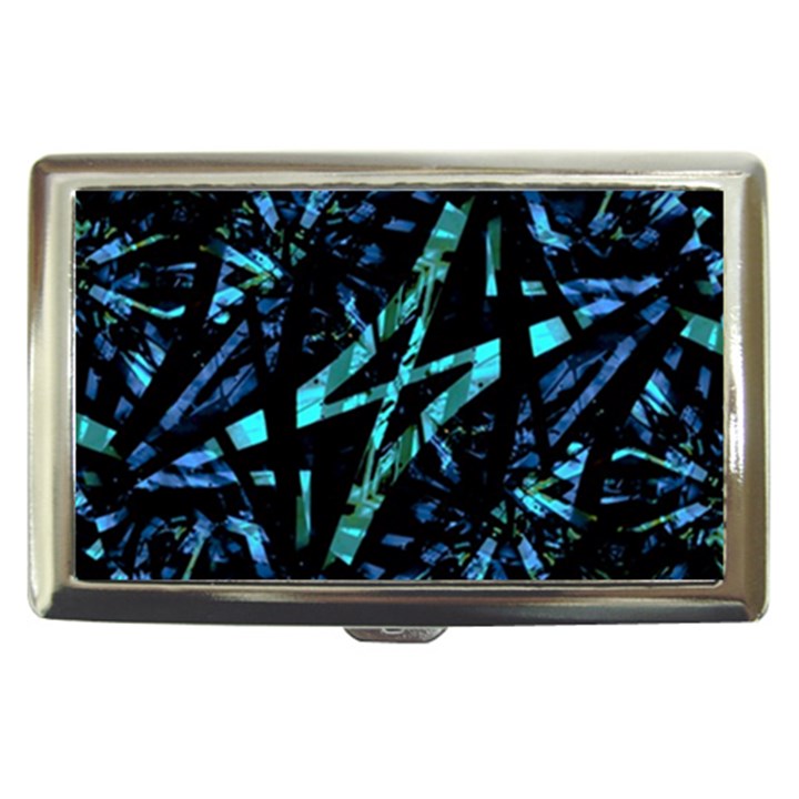 Modern Abstract Geo Print Cigarette Money Case