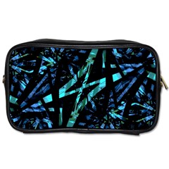 Modern Abstract Geo Print Toiletries Bag (two Sides) by dflcprintsclothing