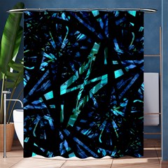 Modern Abstract Geo Print Shower Curtain 60  X 72  (medium)  by dflcprintsclothing