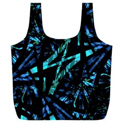 Modern Abstract Geo Print Full Print Recycle Bag (xxl) by dflcprintsclothing