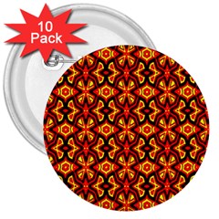 Rby 138 3  Buttons (10 Pack)  by ArtworkByPatrick