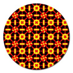 Rby-b-8-8 Magnet 5  (round) by ArtworkByPatrick