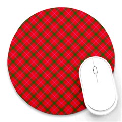 Holiday Round Mousepads by dressshop