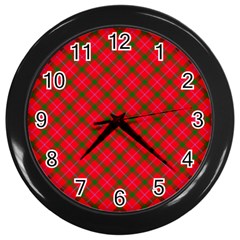 Holiday Wall Clock (black) by dressshop